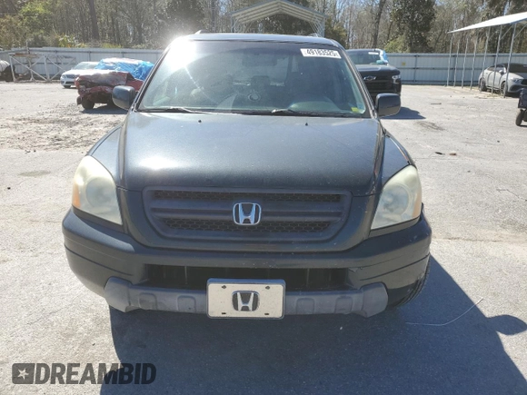 2005 Honda Pilot EX-L with VIN 5FNYF18505B022791, listed as a Copart auction lot 49183525 with 110,113 mi miles and Salvage Title. Bid and sale history available at carsss.com. Image 5.