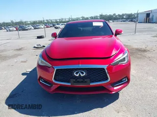 2018 Infiniti Q60 RED SPORT 400 with VIN JN1FV7EL4JM630513, listed as a IAAI auction lot 40411948 with 59,373 mi miles. Bid and sale history available at carsss.com. Image 6.