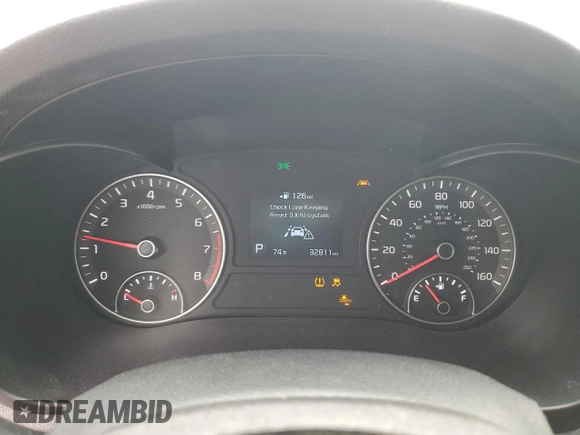 2020 Kia Optima LX with VIN 5XXGT4L37LG443736, listed as a Copart auction lot 53792655 with 32,811 mi miles and Salvage title. Bid and sale history available at DreamBid. Image 9.