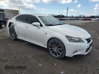 2013 Lexus GS 350 with VIN JTHCE1BL0D5001832, listed as a Copart auction lot 89135865 with 168,734 mi miles and Salvage Title. Bid and sale history available at carsss.com. Image 4.