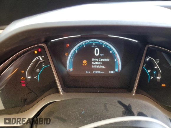2017 Honda Civic Sedan EX-T with VIN 2HGFC1F34HH658552, listed as a Copart auction lot 52972315 with 94,228 mi miles and Salvage Title. Bid and sale history available at carsss.com. Image 9.