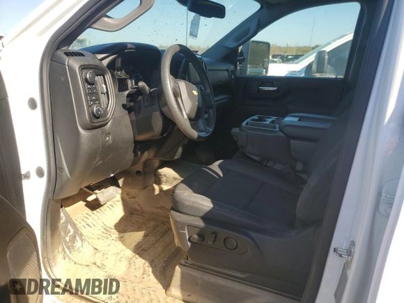 2024 Chevrolet Silverado 3500HD Work Truck with VIN 1GC4YSE76RF188206, listed as a Copart auction lot 74440004 with Not Provided miles and Salvage Title. Bid and sale history available at DreamBid. Image 8.