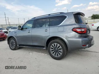 2021 Nissan Armada SL with VIN JN8AY2BB5M9790943, listed as a Copart auction lot 68871694 with 64,539 mi miles and Salvage Title. Bid and sale history available at carsss.com. Image 2.