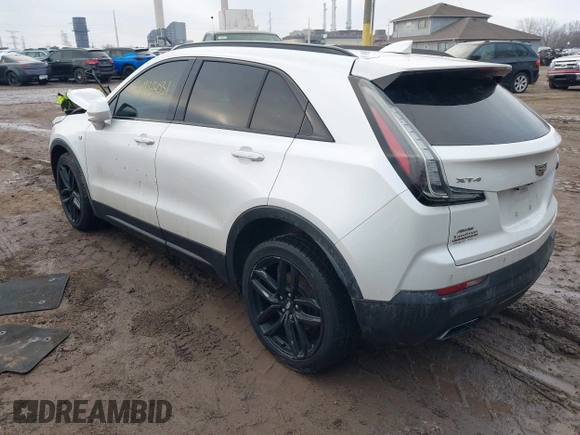 2019 Cadillac XT4 AWD Sport with VIN 1GYFZFR44KF146971, listed as a IAAI auction lot 41663031 with 129,248 mi miles and . Bid and sale history available at DreamBid. Image 3.