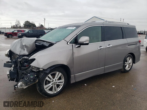 2011 Nissan Quest SL z VIN JN8AE2KP9B9006698, wystawiony jako Copart lot #45771245 z przebiegiem 158 486 mil mil oraz Szkoda całkowita • Salvage title. Historia ofert i sprzedaży dostępna na DreamBid. Obrazek 1.