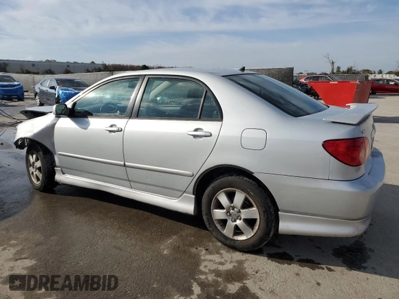2008 Toyota Corolla CE with VIN 2T1BR32E48C862017, listed as a Copart auction lot 42693765 with 128,165 mi miles and Salvage Title. Bid and sale history available at DreamBid. Image 2.