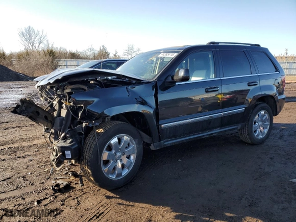 2009 Jeep Grand Cherokee Limited with VIN 1J8HR58P79C521857, listed as a Copart auction lot 44335415 with 85,400 mi miles and Salvage Title. Bid and sale history available at carsss.com. Image 1.