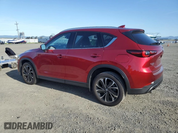2023 Mazda CX-5 2.5 S Premium Package with VIN JM3KFBDM2P0196668, listed as a Copart auction lot 51646845 with 5,976 mi miles and Salvage Title. Bid and sale history available at carsss.com. Image 2.