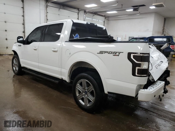 2019 Ford F-150 XL с VIN 1FTEW1EP9KFA70919, выставлен на аукционе Copart как лот 56696865 с пробегом 97 473 миль миль и Чистый • Clean title. История ставок и продаж доступна на DreamBid. Изображение 2.
