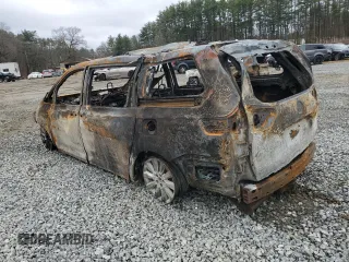 2017 Toyota Sienna LE with VIN 5TDJZ3DC4HS162562, listed as a Copart auction lot 51278065 with 0 mi miles and Salvage Title. Bid and sale history available at carsss.com. Image 2.