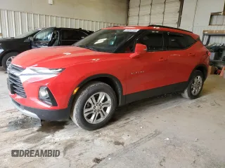 2022 Chevrolet Blazer LT with VIN 3GNKBCR47NS175783, listed as a Copart auction lot 54360165 with 30,368 mi miles and Clean title. Bid and sale history available at DreamBid. Image 1.