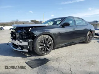 2024 BMW 7 Series 760i xDrive with VIN WBA33EJ00RCS16956, listed as a Copart auction lot 48790845 with 9,958 mi miles and Salvage Title. Bid and sale history available at carsss.com. Image 1.
