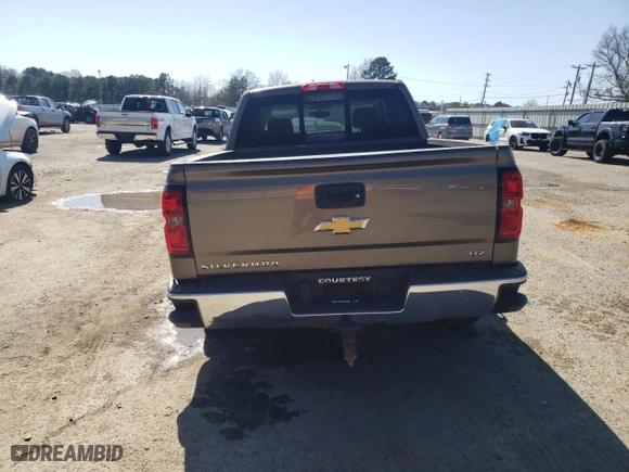 2014 Chevrolet Silverado 1500 LTZ with VIN 3GCUKSEC8EG178249, listed as a Copart auction lot 48412715 with 66,010 mi miles and Salvage Title. Bid and sale history available at carsss.com. Image 6.