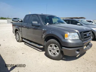 2008 Ford F-150 STX with VIN 1FTRX12W58KD12101, listed as a Copart auction lot 50467205 with 154,784 mi miles and Salvage Title. Bid and sale history available at carsss.com. Image 4.