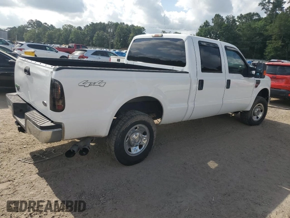2009 Ford F-250 XL with VIN 1FTSW21R19EB22852, listed as a Copart auction lot 60052435 with 147,095 mi miles and Salvage title. Bid and sale history available at DreamBid. Image 3.