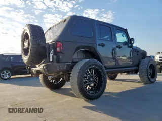 2017 Jeep Wrangler Unlimited Sport z VIN 1C4BJWDG0HL581252, wystawiony jako Copart lot #56397115 z przebiegiem 50 683 mil mil oraz Nie do naprawy • Non repairable. Historia ofert i sprzedaży dostępna na DreamBid. Obrazek 3.