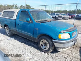 1997 Ford F-150 z VIN 1FTDF1768VNA92419, wystawiony jako IAAI lot #41468196 z przebiegiem 91 943 mil mil oraz . Historia ofert i sprzedaży dostępna na DreamBid. Obrazek 1.