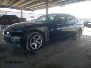 2013 BMW 3 Series 328i with VIN WBA3C1G52DNR46327, listed as a Copart auction lot 49737145 with 105,670 mi miles and Salvage Title. Bid and sale history available at DreamBid. Image 1.