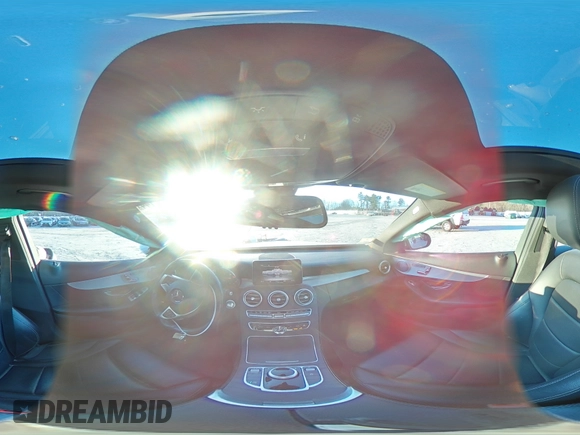 2018 Mercedes-Benz C 300 with VIN 55SWF4KB7JU280340, listed as a Copart auction lot 86372144 with 93,997 mi miles and Salvage Title. Bid and sale history available at DreamBid. Image 12.
