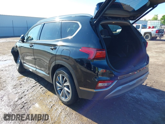 2019 Hyundai Santa Fe SEL Plus z VIN 5NMS33AD9KH035402, wystawiony jako IAAI lot #42162086 z przebiegiem 108 827 mil mil oraz . Historia ofert i sprzedaży dostępna na DreamBid. Obrazek 3.