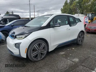 2015 BMW i3 with VIN WBY1Z4C53FV500737, listed as a Copart auction lot 48559705 with 161,231 mi miles and Salvage Title. Bid and sale history available at carsss.com. Image 1.
