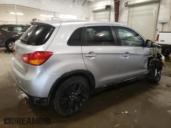 2017 Mitsubishi Outlander Sport ES 2.0 with VIN JA4AR3AU9HZ069672, listed as a Copart auction lot 45357245 with 125,754 mi miles and Salvage Title. Bid and sale history available at carsss.com. Image 3.
