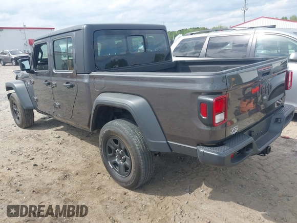 2023 Jeep Gladiator Sport S с VIN 1C6HJTAG5PL567995, выставлен на аукционе IAAI как лот 42009494 с пробегом 25 455 миль миль и . История ставок и продаж доступна на DreamBid. Изображение 3.