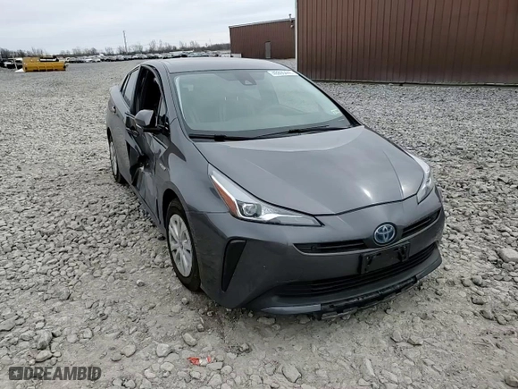 2019 Toyota Prius L Eco with VIN JTDKARFU9K3094322, listed as a Copart auction lot 48895445 with 49,430 mi miles and Salvage Title. Bid and sale history available at carsss.com. Image 10.