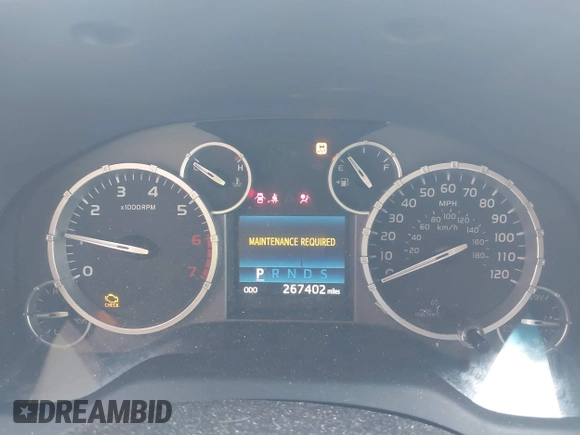 2014 Toyota Tundra Limited with VIN 5TFHW5F19EX400636, listed as a IAAI auction lot 42626818 with 267,402 mi miles and . Bid and sale history available at DreamBid. Image 7.