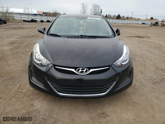 2016 Hyundai Elantra Value Edition with VIN KMHDH4AE4GU541837, listed as a Copart auction lot 52203915 with 96,667 mi miles and Salvage Title. Bid and sale history available at carsss.com. Image 5.