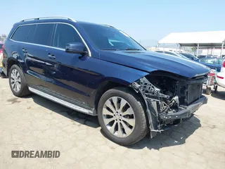 2017 Mercedes-Benz GLS 450 with VIN 4JGDF6EE7HA776876, listed as a IAAI auction lot 42355522 with 130,226 mi miles and . Bid and sale history available at DreamBid. Image 1.