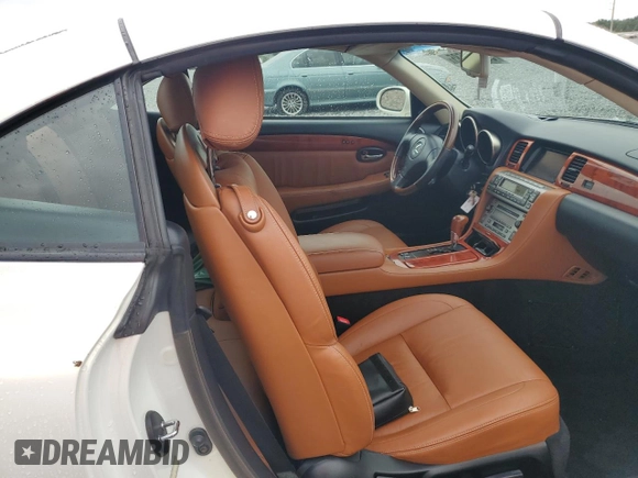 2003 Lexus SC 430 with VIN JTHFN48Y030045309, listed as a Copart auction lot 59034585 with 104,167 mi miles and Salvage title. Bid and sale history available at DreamBid. Image 10.