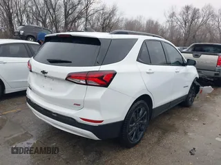 2022 Chevrolet Equinox RS with VIN 3GNAXMEVXNS118530, listed as a IAAI auction lot 41452469 with 53,217 mi miles and . Bid and sale history available at DreamBid. Image 4.