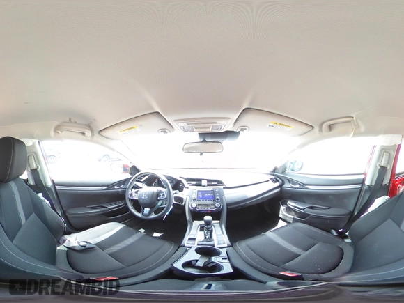 2020 Honda Civic LX with VIN 2HGFC2F63LH515603, listed as a Copart auction lot 56535385 with 42,517 mi miles and Salvage title. Bid and sale history available at DreamBid. Image 14.