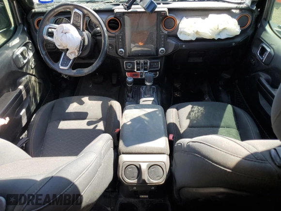 2021 Jeep Gladiator Mojave with VIN 1C6JJTEG7ML582859, listed as a Copart auction lot 51918085 with 92,457 mi miles and Salvage title. Bid and sale history available at DreamBid. Image 8.