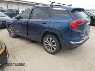 2020 GMC Terrain SLT with VIN 3GKALVEX1LL104944, listed as a Copart auction lot 46855375 with 82,783 mi miles and Salvage title. Bid and sale history available at DreamBid. Image 2.