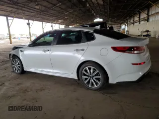 2019 Kia Optima LX with VIN 5XXGT4L39KG356855, listed as a Copart auction lot 49480425 with 75,212 mi miles and Salvage Title. Bid and sale history available at carsss.com. Image 2.