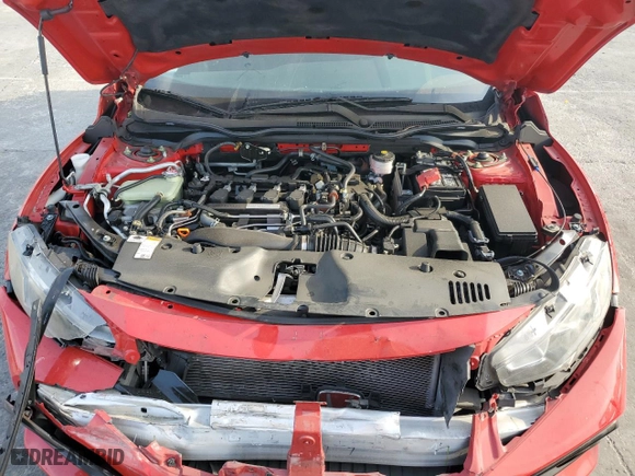 2017 Honda Civic Hatchback EX with VIN SHHFK7H53HU416083, listed as a Copart auction lot 43306695 with 89,259 mi miles and Salvage Title. Bid and sale history available at carsss.com. Image 13.