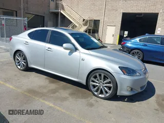 2006 Lexus IS 350 with VIN JTHBE262065007832, listed as a IAAI auction lot 42632337 with 263,866 mi miles and . Bid and sale history available at DreamBid. Image 1.