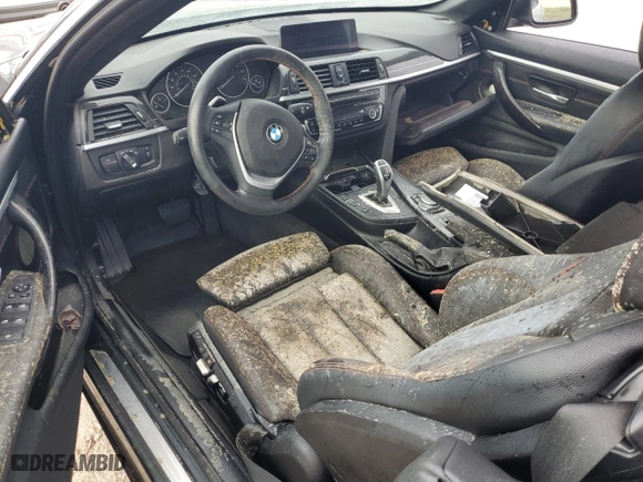 2016 BMW 4 Series 435i xDrive with VIN WBA3T7C58G5A37217, listed as a Copart auction lot 73744774 with 0 mi miles and Non Repairable. Bid and sale history available at carsss.com. Image 8.