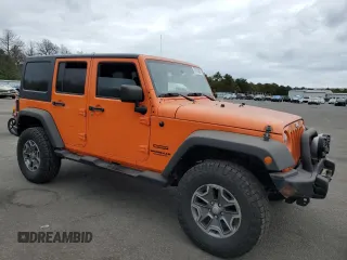 2013 Jeep Wrangler Unlimited Sport z VIN 1C4BJWDG7DL522421, wystawiony jako Copart lot #73010024 z przebiegiem 55 915 mil mil oraz Tytuł czysty. Historia ofert i sprzedaży dostępna na DreamBid. Obrazek 4.