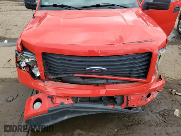 2014 Ford F-150 XL with VIN 1FTMF1CM7EKF34810, listed as a Copart auction lot 61783295 with 64,500 mi miles and Clean title. Bid and sale history available at DreamBid. Image 11.
