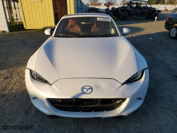 2023 Mazda MX-5 Miata RF Grand Touring with VIN JM1NDAM78P0559149, listed as a Copart auction lot 41830395 with 10,714 mi miles and Salvage Title. Bid and sale history available at carsss.com. Image 5.