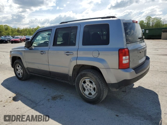 2014 Jeep Patriot Sport with VIN 1C4NJRBB0ED847977, listed as a Copart auction lot 55670985 with 98,042 mi miles and Salvage Title. Bid and sale history available at DreamBid. Image 2.