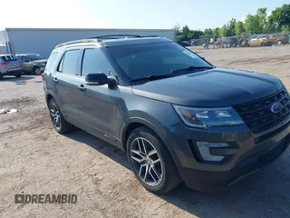 2017 Ford Explorer Sport with VIN 1FM5K8GT7HGA88039, listed as a IAAI auction lot 42396921 with 100,852 mi miles and . Bid and sale history available at DreamBid. Image 1.