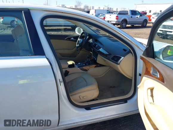 2014 Audi A6 Premium Plus with VIN WAUDFAFCXEN044683, listed as a IAAI auction lot 41754336 with 76,588 mi miles and . Bid and sale history available at DreamBid. Image 5.