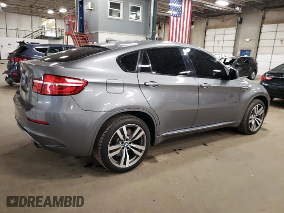 2013 BMW X6 M with VIN 5YMGZ0C5XDLL29831, listed as a Copart auction lot 54340225 with 117,503 mi miles and Salvage Title. Bid and sale history available at carsss.com. Image 3.