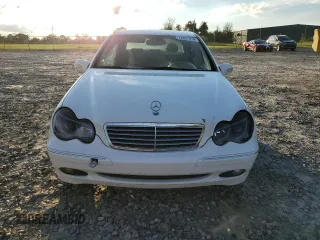 2003 Mercedes-Benz C 320 with VIN WDBRF64JX3F398183, listed as a Copart auction lot 73837514 with 129,526 mi miles and Salvage Title. Bid and sale history available at DreamBid. Image 5.