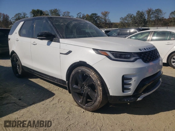 2024 Land Rover Discovery with VIN SALRL4EU5R2502059, listed as a Copart auction lot 76946784 with 1,009 mi miles and Salvage Title. Bid and sale history available at DreamBid. Image 4.