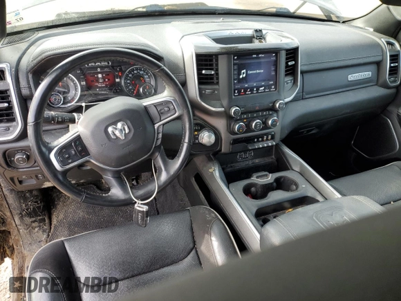 2020 Ram 1500 Laramie with VIN 1C6SRFJM3LN212084, listed as a Copart auction lot 45580665 with 113,962 mi miles and Salvage title. Bid and sale history available at DreamBid. Image 8.